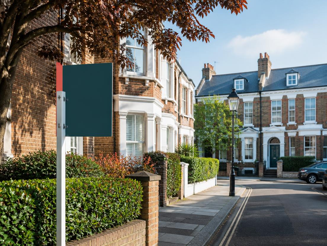 A quiet UK residential street representing off-market opportunities
